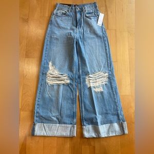 Urban Outfitters BDG Skater Baggy Jeans Denim Medium Blue size 25